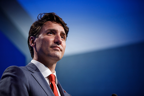 Canada PM Justin Trudeau