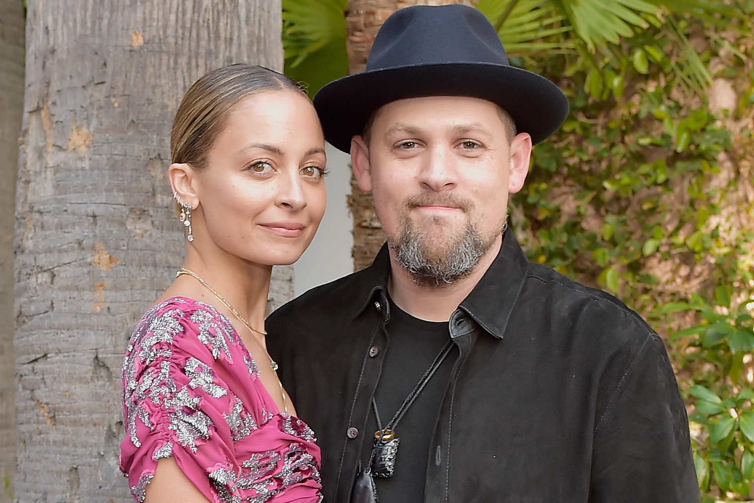 Joel Madden and his wife