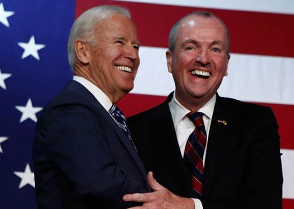 Joe Biden and Phil Murphy