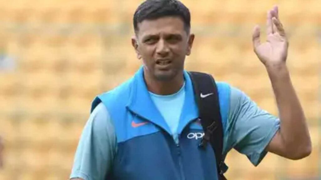 Rahul Dravid Indian Coach