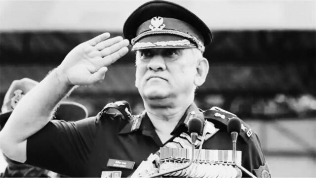 Defence Chief General Bipin Rawat